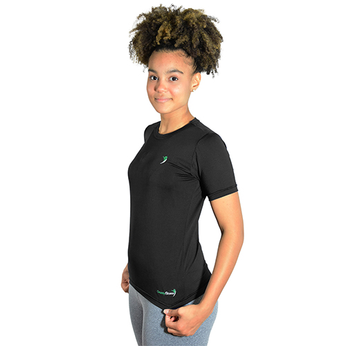 Babylook  Aerodry Terapêutica Manga Curta Preta Feminina