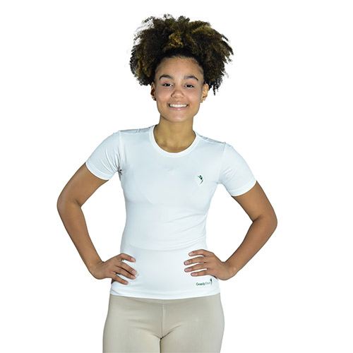 Babylook SenseTerapêutica Manga Curta  Feminina Branca