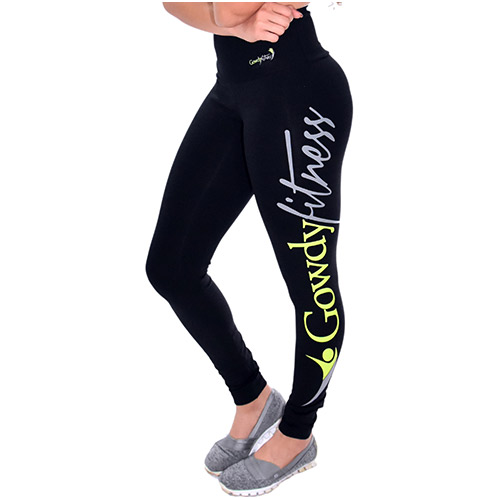 Calça Legging Terapeutica Lipo Estampada Preta Feminina