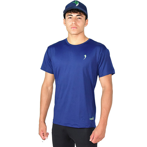 Camiseta SenseTerapêutica Manga Curta Azul  Masculina