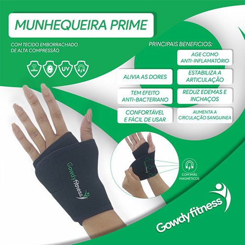 Munhequeira Terapêutica Prime c/ Velcro